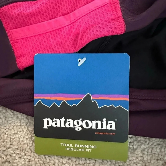 Patagonia Trail Running Skort Purple Pink Skort Size Small - Picture 3 of 3